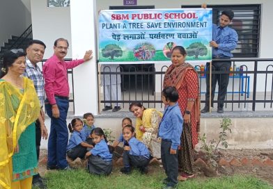 *Medicinal and fruitful plants planted in Shri Bharat Mandir Public School on Harela festival*